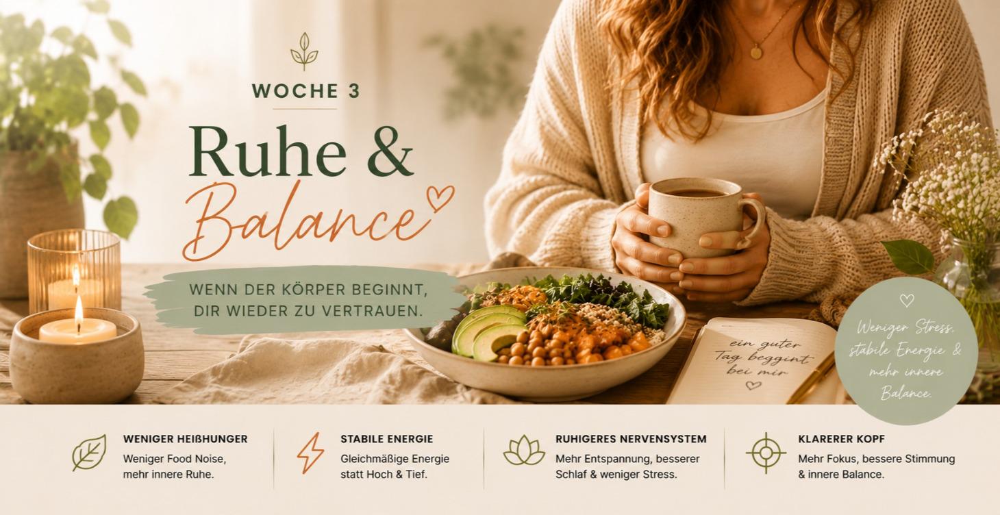 Woche 3 - Ruhe und Balance