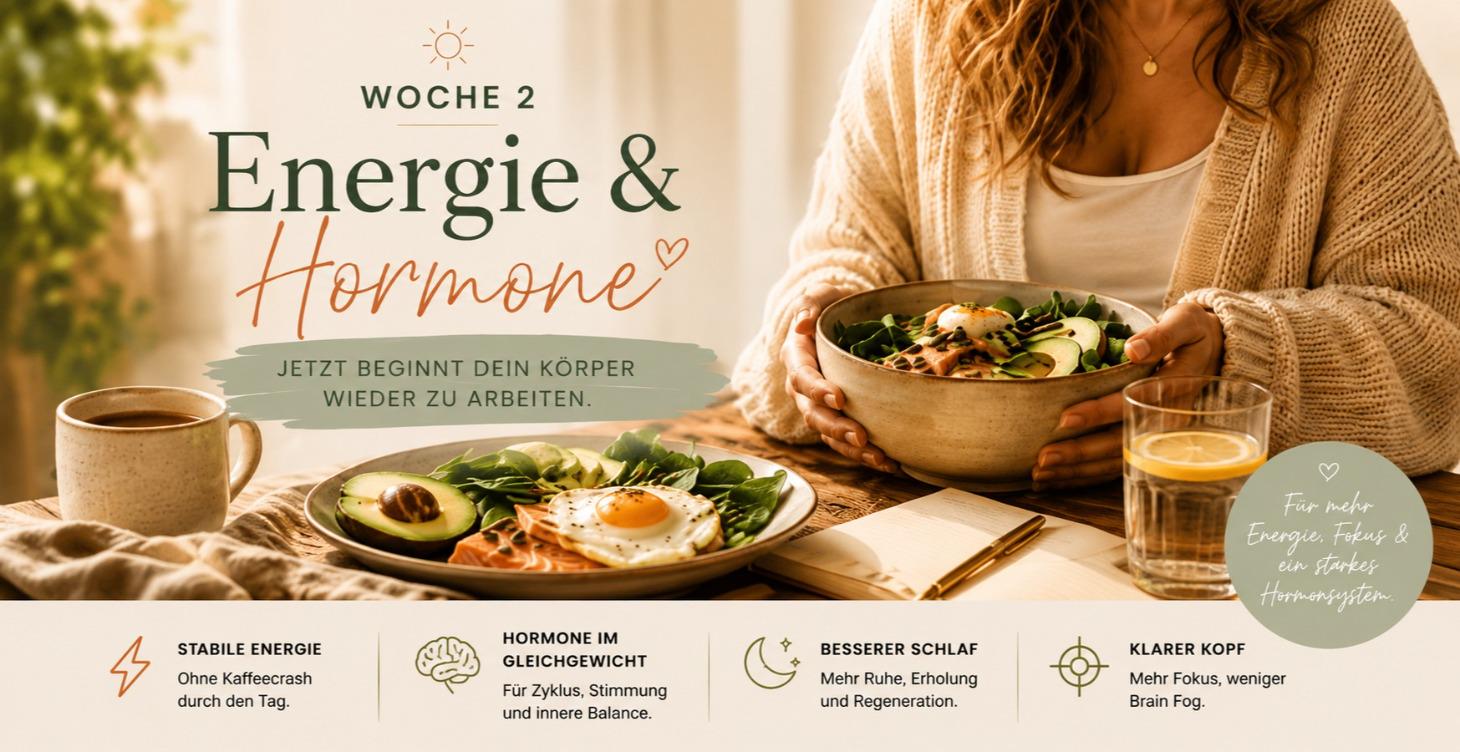 Woche 2 – Energie & Hormone