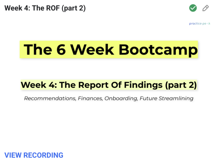 great to see so many of you ... here's last night's recording