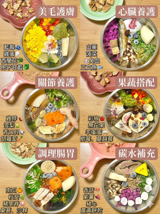 狗狗輔食｜6天飲食指導 合集