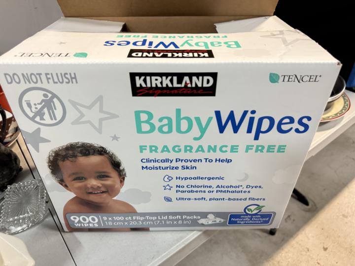 FREE About 6 packages of wipes