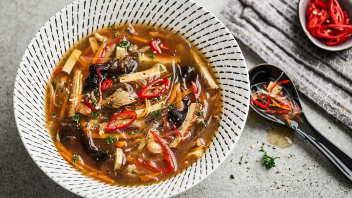 Peking Soup - 78 cal per serving… :)