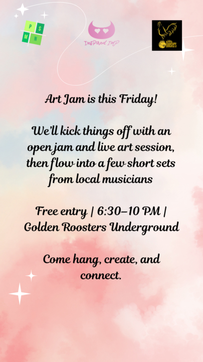 Art Jam | This Friday