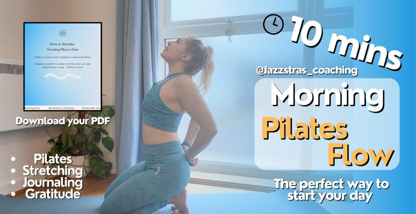 Morning Pilates Flow (PDF + Video)