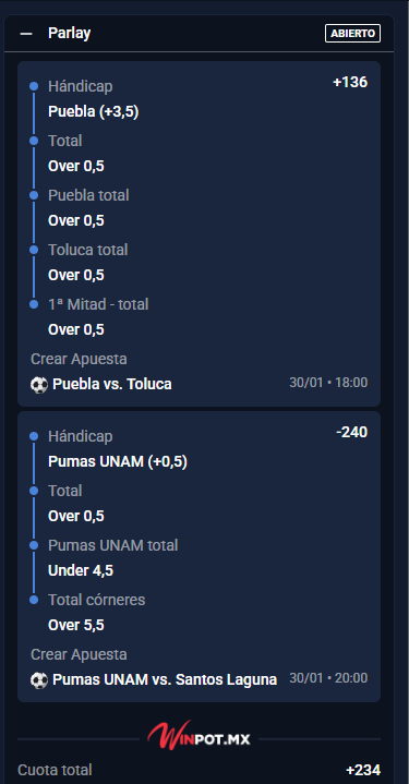 PUES SE PERDIO EL PARLAY, PERO GANE CONTRAAPUESTAS!! 