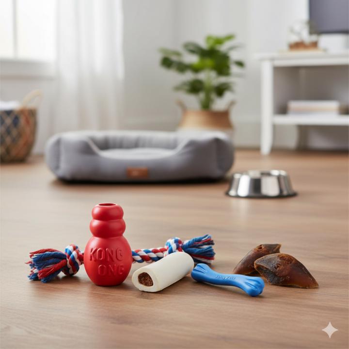 Five favorite dog toys! 