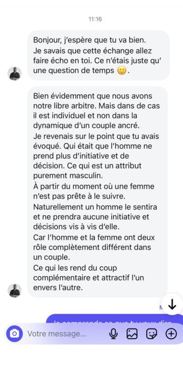 Conversation sur les réseaux avec un Pokémon 