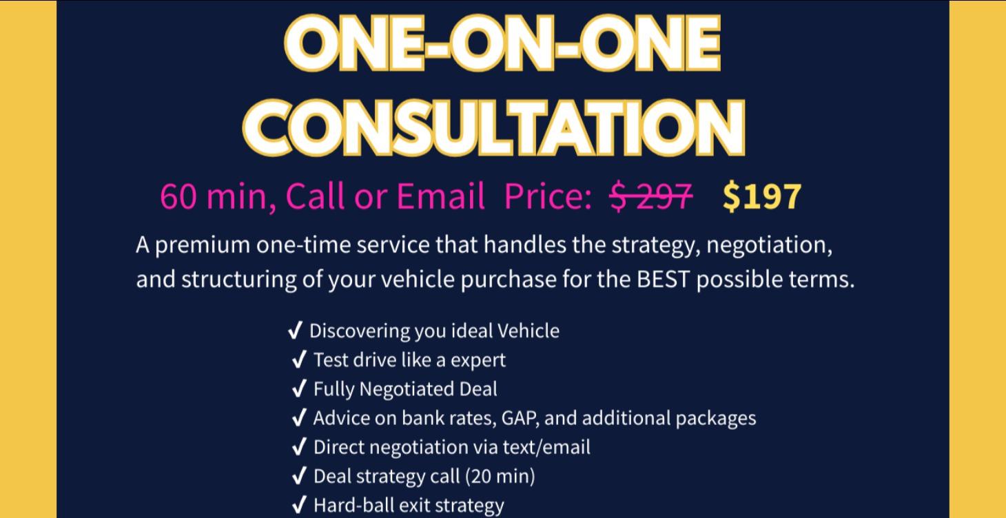 One-on-one consultation