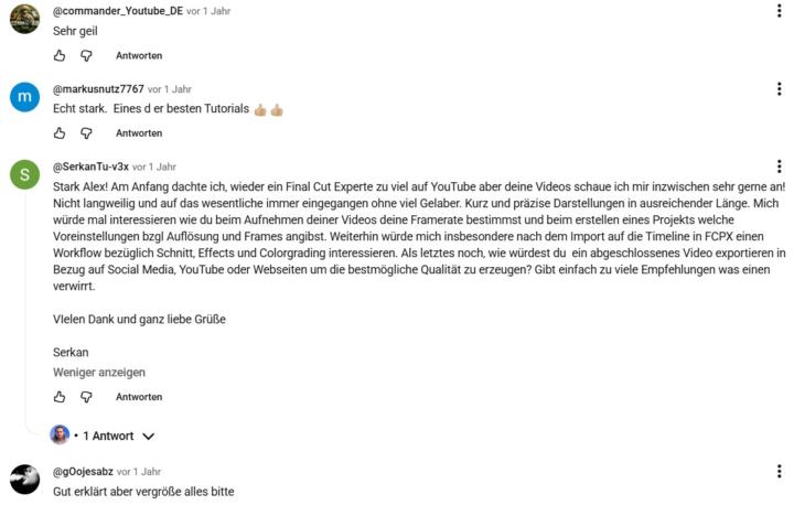 Community Empfehlung für Content Creator🎥