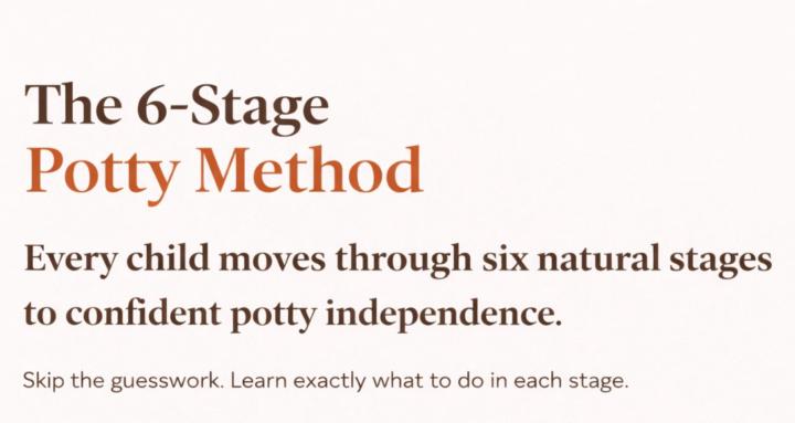 The 6-Stage Potty Method