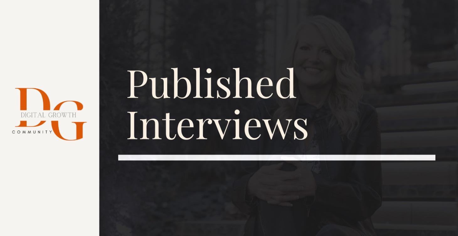 Published Interviews & Article Resources