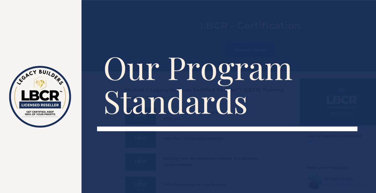 LBCR & Ethic Standards