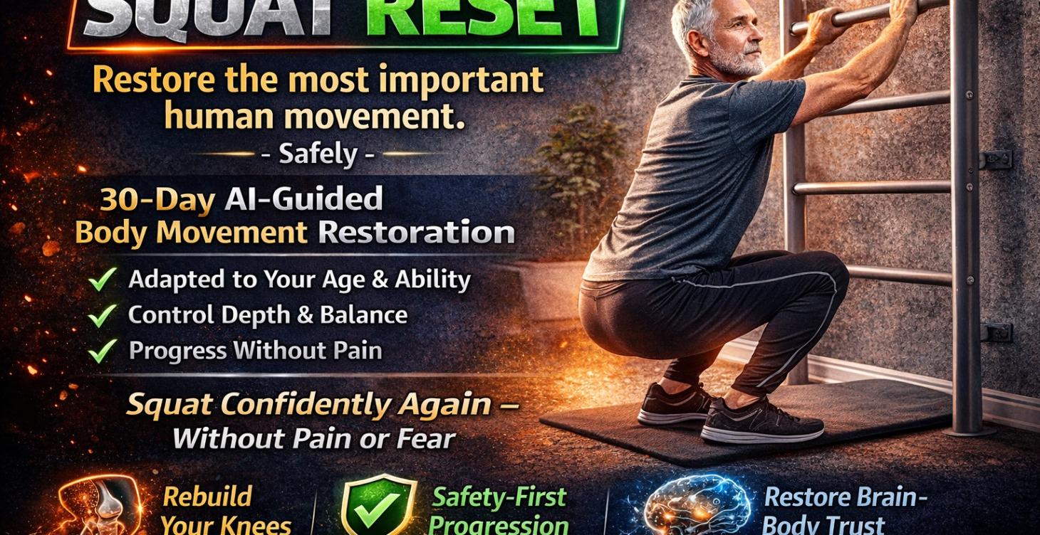 The Human Squat Restoration System for Longevity