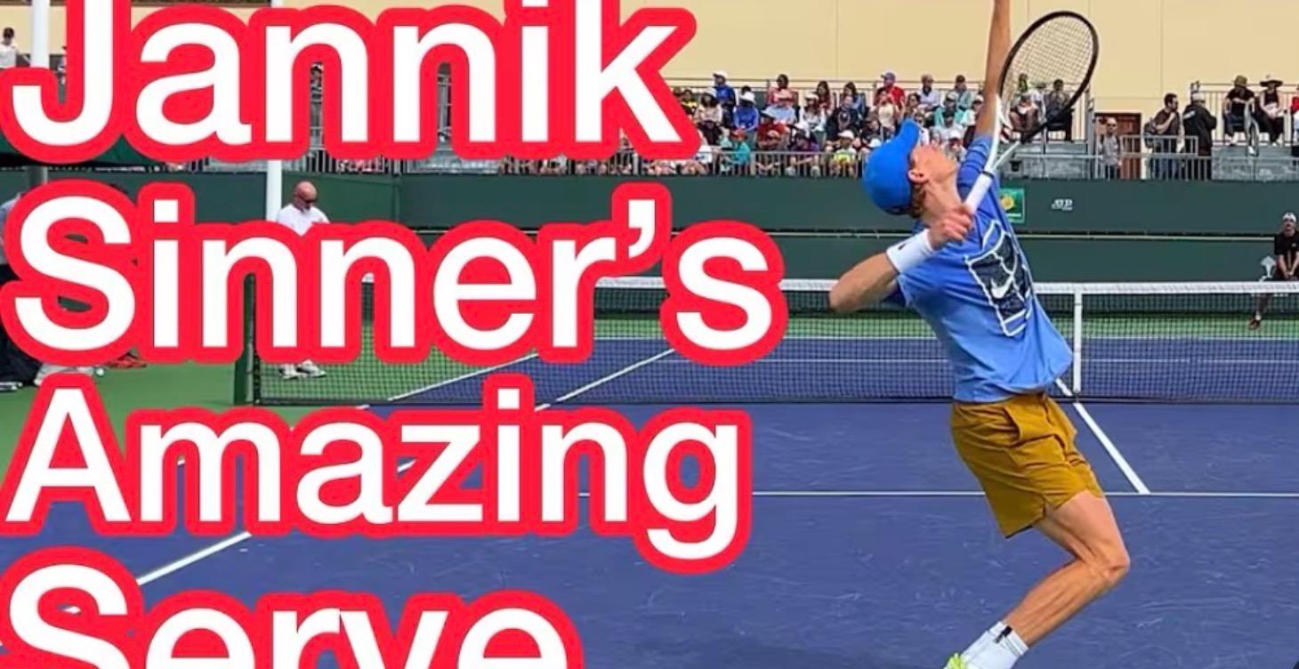 How to serve Like Jannik Sinner