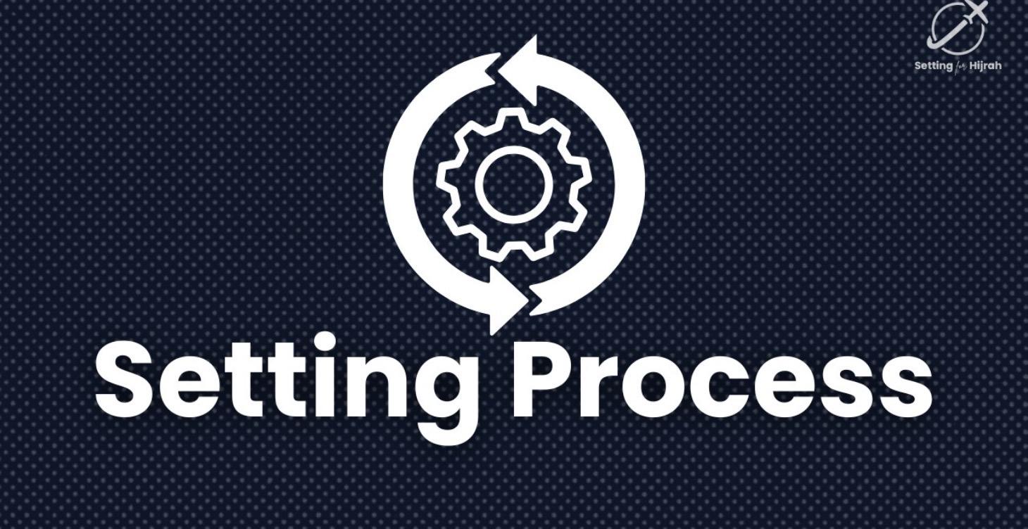 3. Setting Process