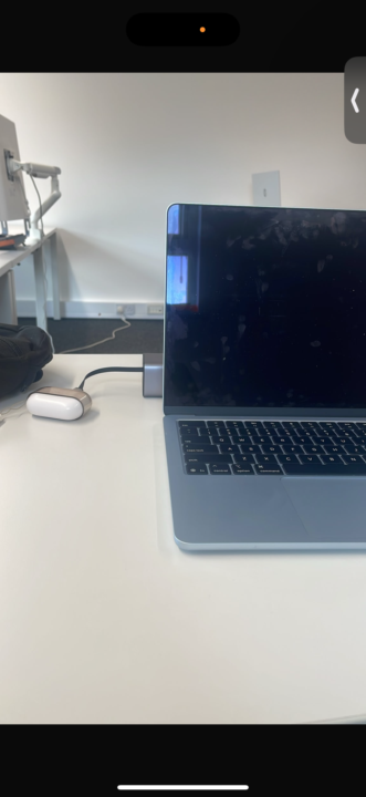 Brother flew out to an office