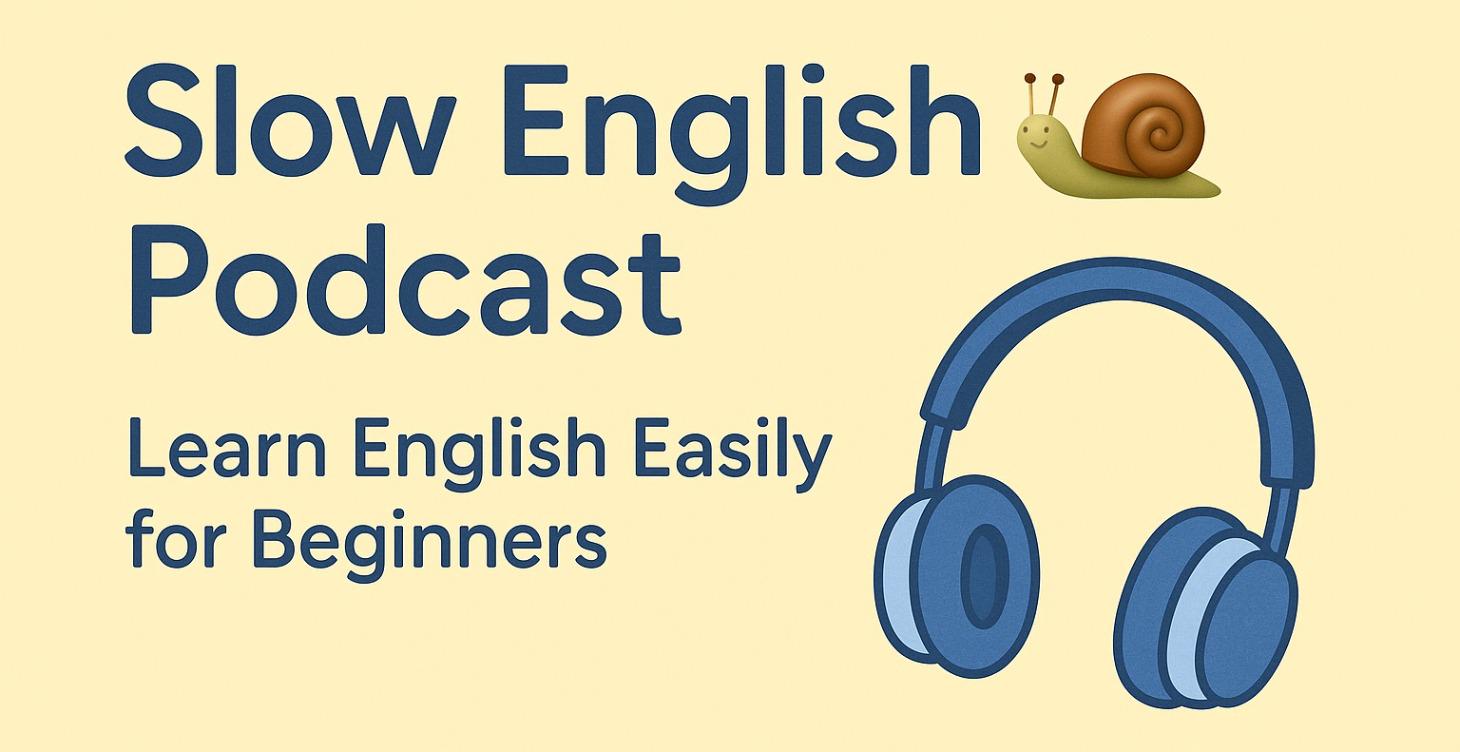 Slow English Podcast 🐌 – Learn English Easily