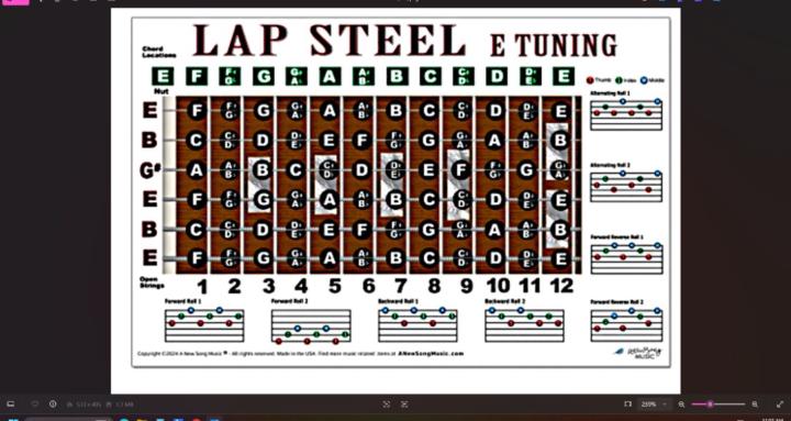 Lap Steel Guitar Lessons