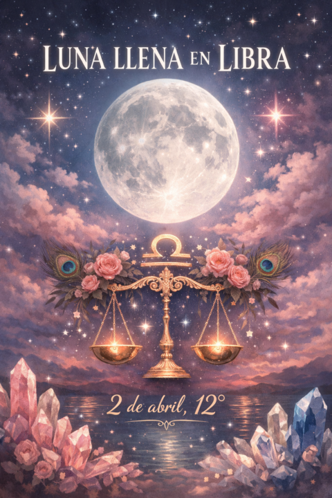 Luna llena en Libra, 2 de Abril, 12°20'