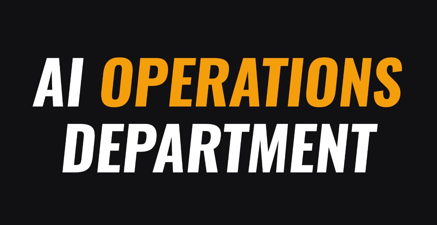 AI Operations Department