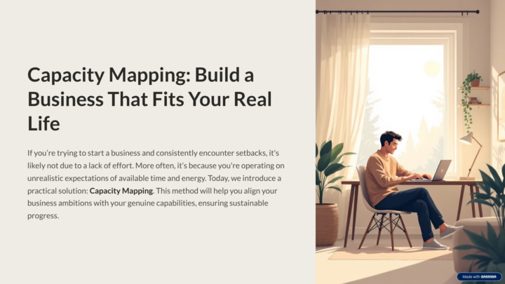 SATURDAY DROP: EP3 — Capacity Mapping (Real Life)