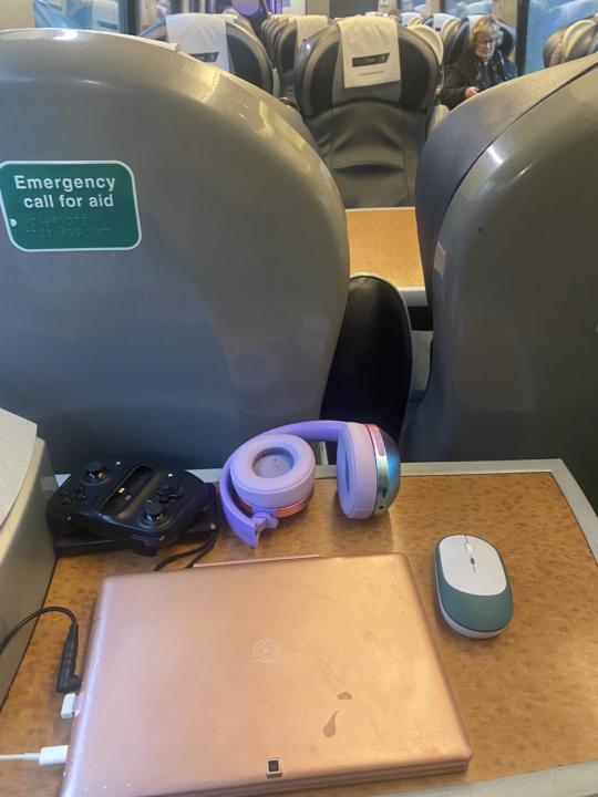 Working while travelling 