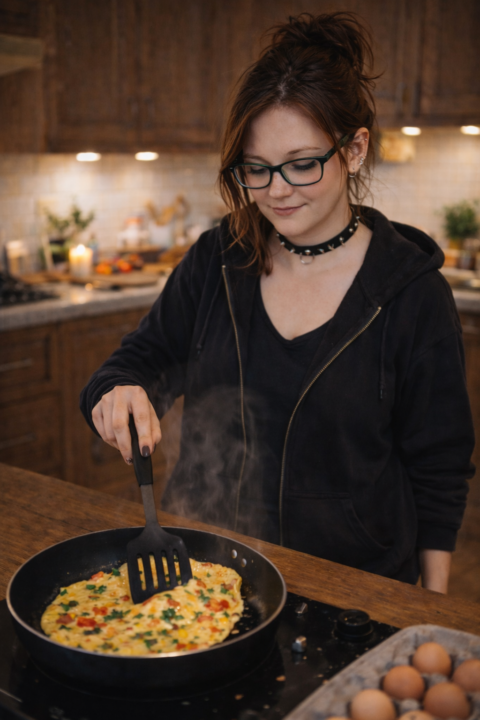 Omelet vs Scrambled eggs 