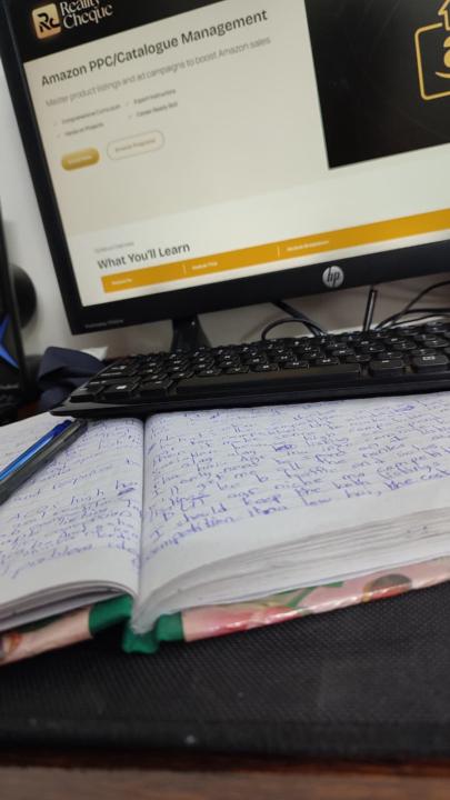 A 25-hour Amazon PPC course from Huzaifa Ali took me 100+ hours to complete. Yes, you read that right.
