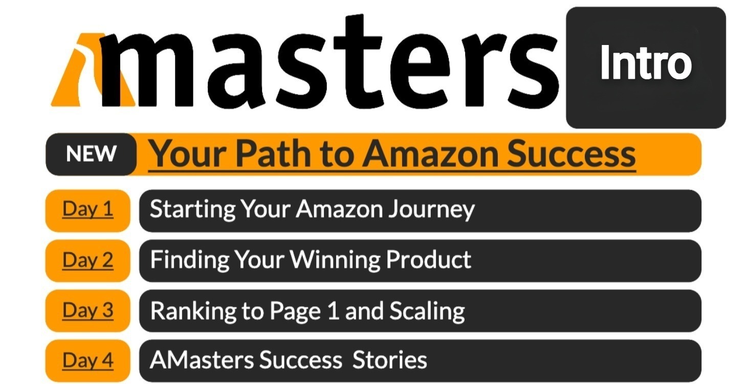 Your Path to Amazon Masters ⭐️