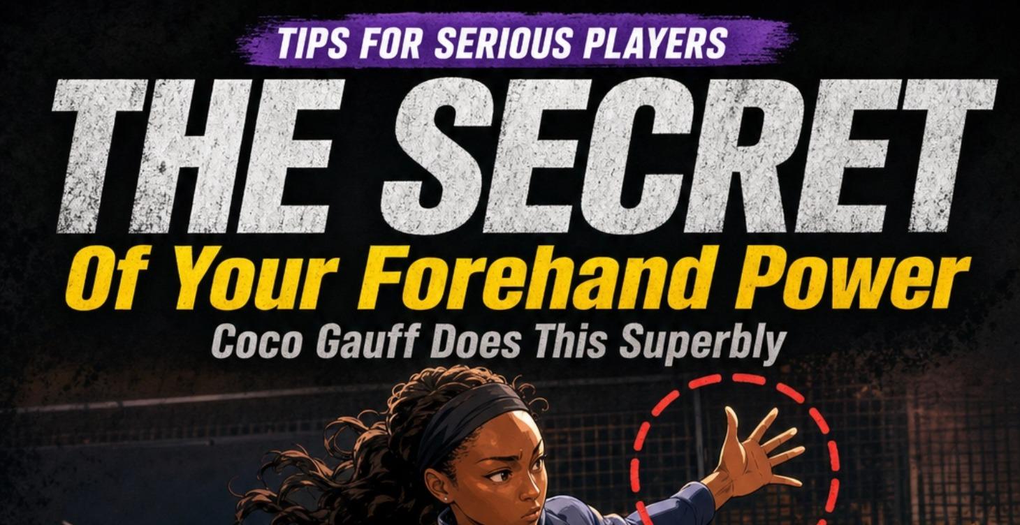 Forehand secret🎾