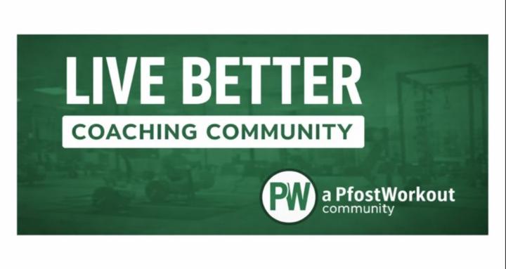 Live Better Coaching Community