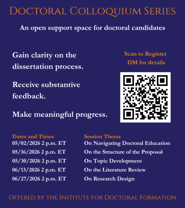 End-of-Semester Colloquium Series