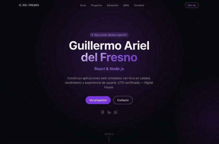 Guillermo Ariel del  Fresno