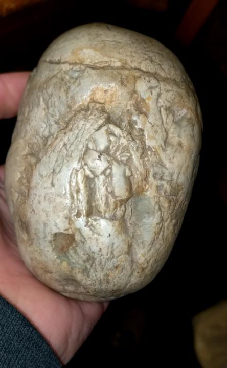 Unknown Native Bone Carving¿