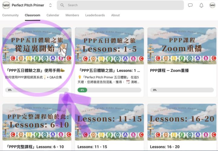 新(想)加入購買了「PPP五日體驗」課程的大家📣