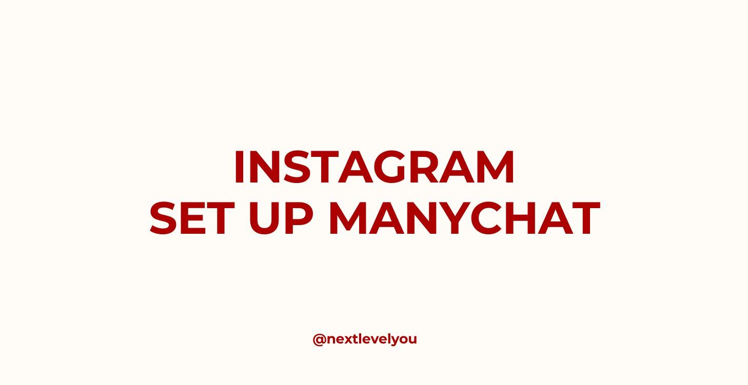 Instagram + ManyChat cho Affiliate/Sản phẩm số