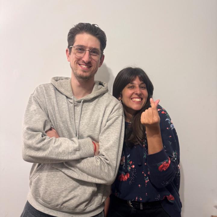 Catalina Sandrini y Leonardo Paredes
