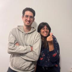 Catalina Sandrini y Leonardo Paredes