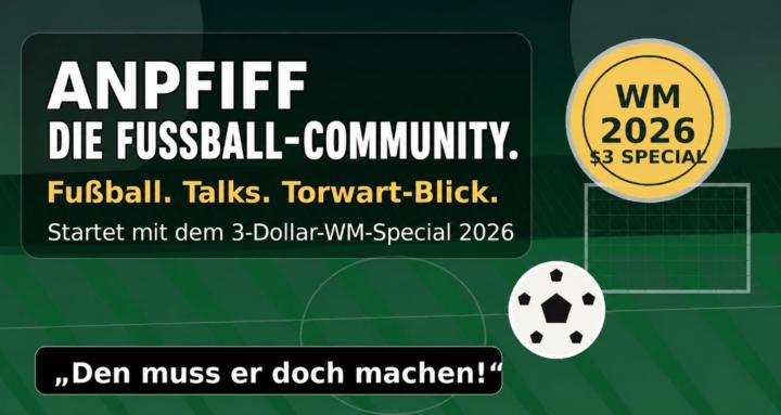Anpfiff Die Fußball Community!
