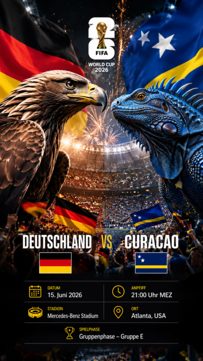 Deutschland gegen Curacao - Warm up