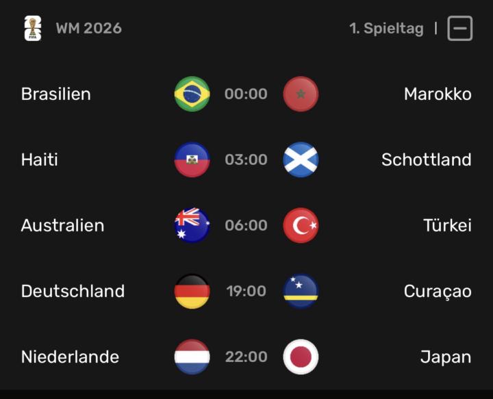 Morgen 5 Spiele 