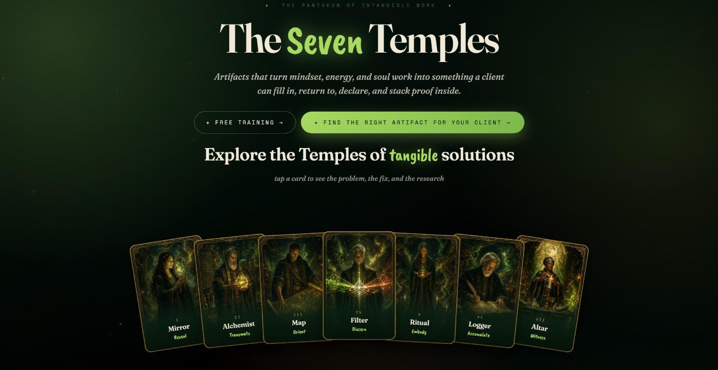 The Tangible Temple