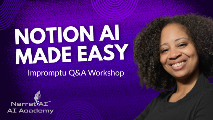 Impromptu Notion Workshop: Tomorrow at 2pm ET!