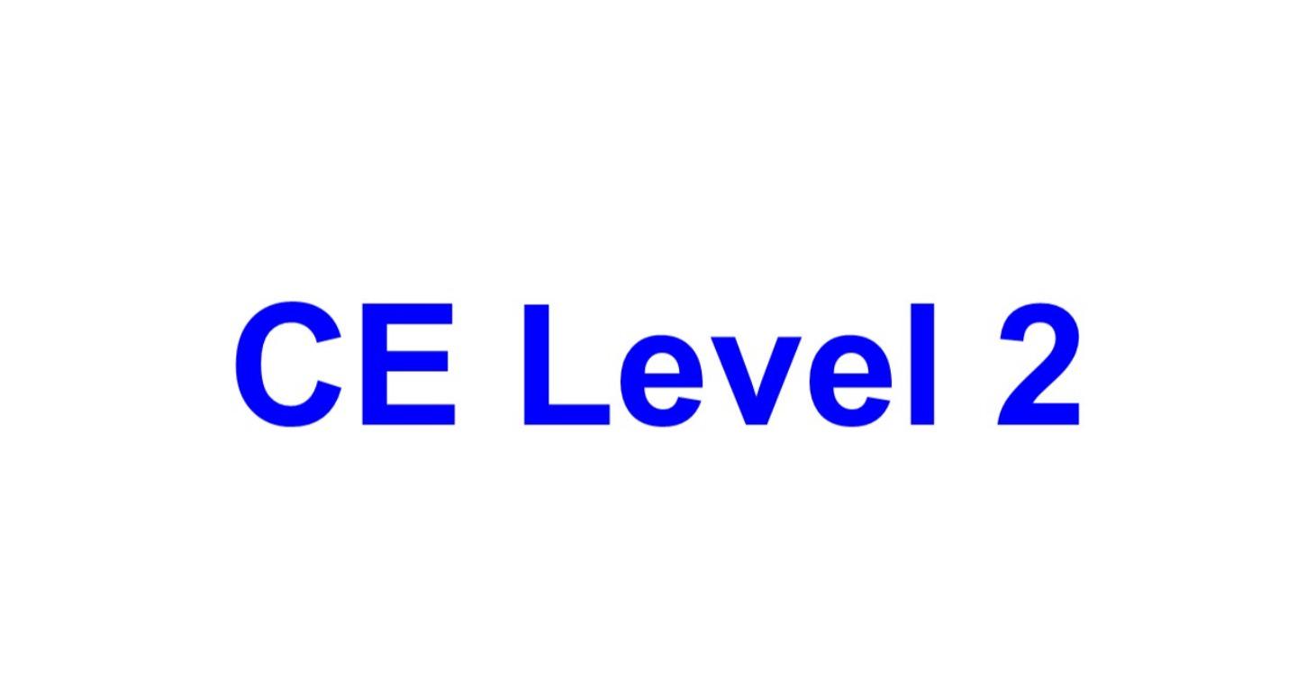 CE Level 2