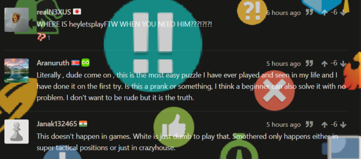 Weird comments