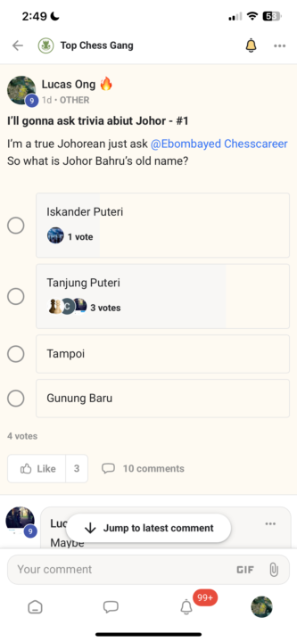 Johor Trivia #1 answer