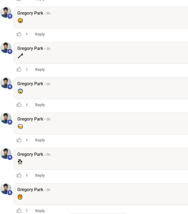 Not cool spamming 