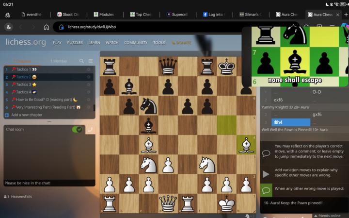 MAKING ANOTHER STUDY IN LICHESS!! 