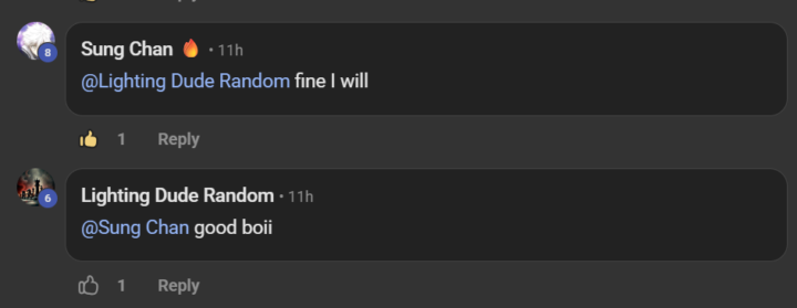 Yk I was expecting some yelling here