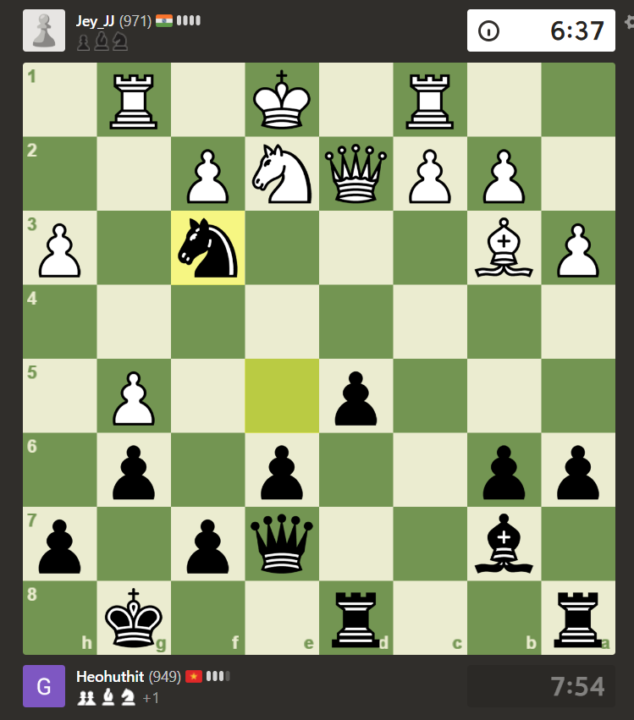 950 ELO made a royal fork!